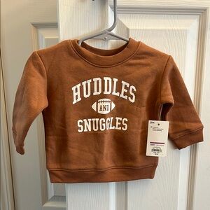 NWT 9 Month Football Sweatshirt